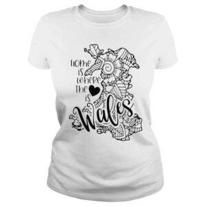 ClassicLadies Wales mandala map welsh mandala cymru great britain uk shirt