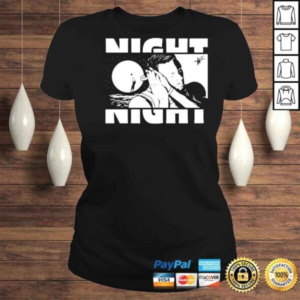 Warrior Stalk Shop Merch Night Night Shirt - Image 3