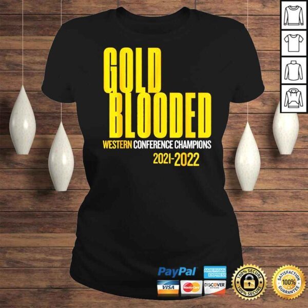 Warriors Finals 2022 Basketball Gold Blooded shirt - Image 3