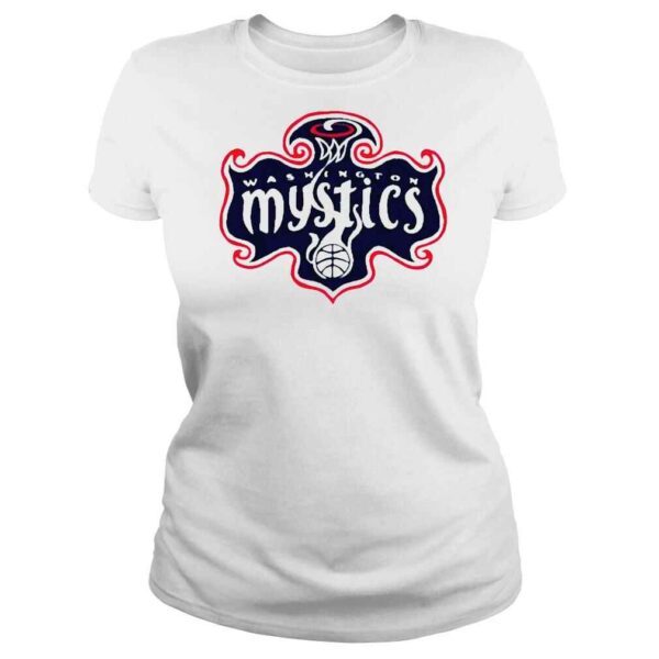 Washington Mystics Homage Mystics Logo Shirt - Image 3