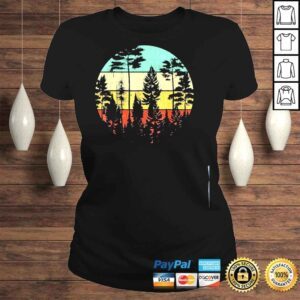 ClassicLadies Wildlife trees outdoors nature retro forest shirt