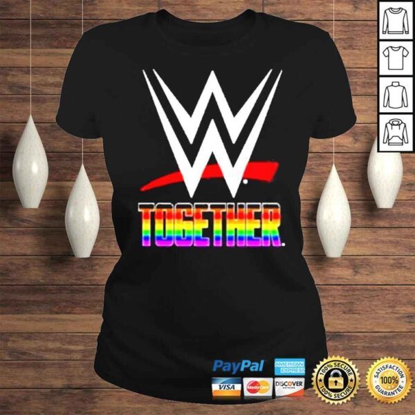 Wwe together pride month lgbtq shirt - Image 3