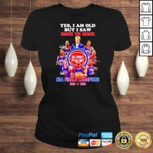 ClassicLadies Yes I am old but I saw back to back NBA Finals Champions 1989 1990 signatures shirt