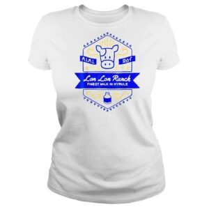 ClassicLadies Zelda Lon Lon Ranch Finest Milk In Hyrule shirt