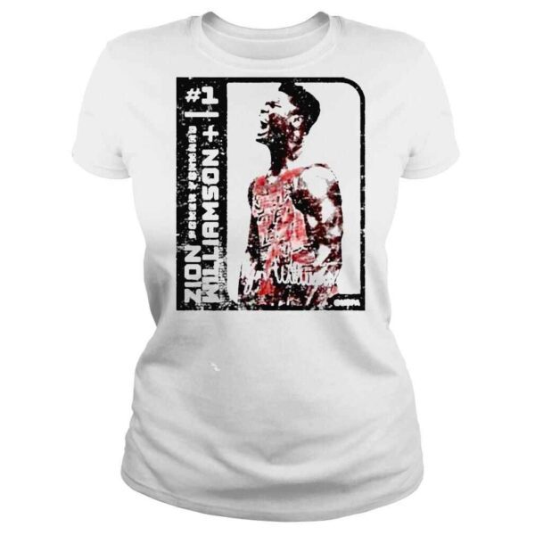 Zion williamson new orleans card basketball shirt - Image 3