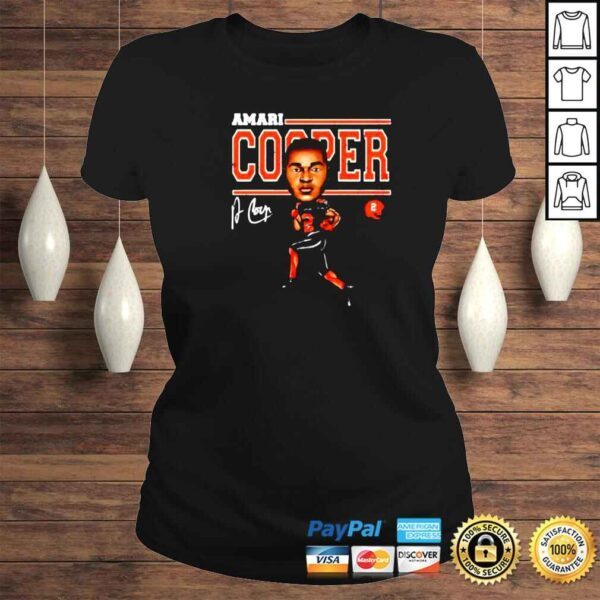 amari Cooper Cleveland Cartoon 2 rugby signature shirt - Image 3