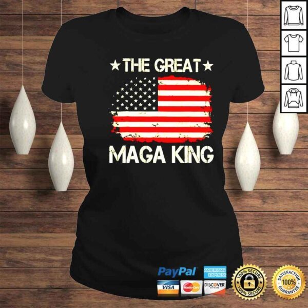 american flag the great maga king shirt - Image 3