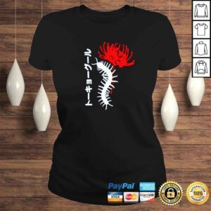 ClassicLadies anime centipede and flower shirt