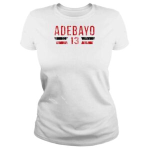 ClassicLadies bam Adebayo Miami 13 basketball shirt