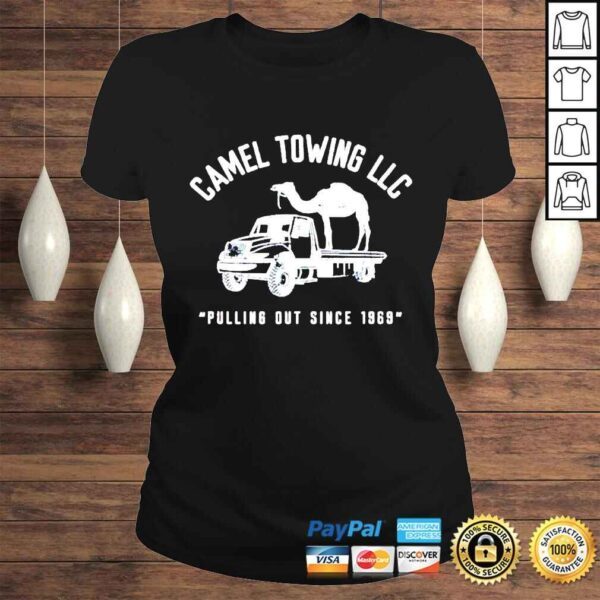 camel Towing Pulling Out Since 1969 Tshirt - Image 3