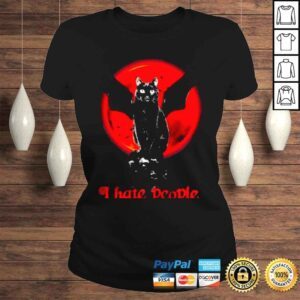 ClassicLadies cat I hate people shirt