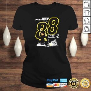 ClassicLadies david Pastrnak boston 88 signature hockey shirt