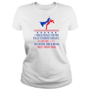 ClassicLadies democrat I could really go for fully stocked shelves shirt