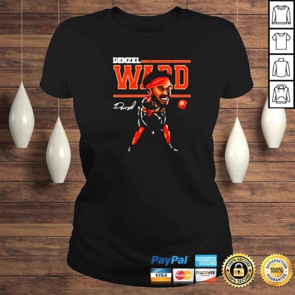 denzel Ward Cartoon 21 rugby signature shirt - Image 3