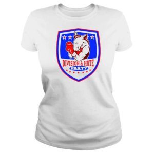 ClassicLadies elon Musk Democrat division and hate party shirt