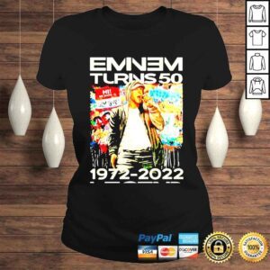 ClassicLadies eminem Turns 50 19722022 Legend Tshirt