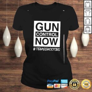 ClassicLadies gun control now Texas strong pray for uvalde shirt