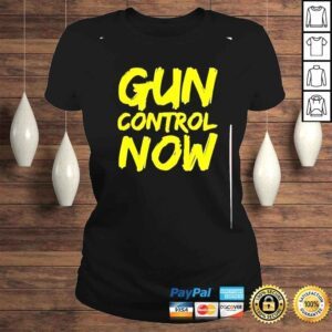 ClassicLadies gun control now shirt