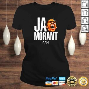 ClassicLadies ja Morant Stacked head basketball signature shirt