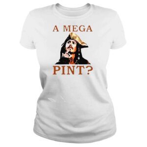 ClassicLadies jack Sparrow Johnny Depp pint question mark pirates shirt