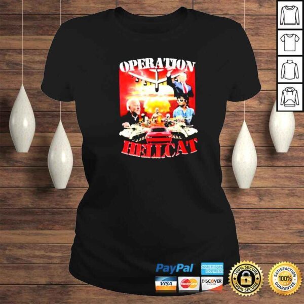 joe Biden and Donald Trump operation Hell cat tank and car shirt - Image 3