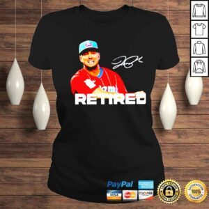 ClassicLadies joe Panik retired MLB signature shirt