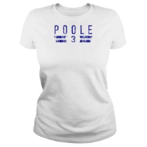 ClassicLadies jordan Poole Golden State 3 basketball shirt