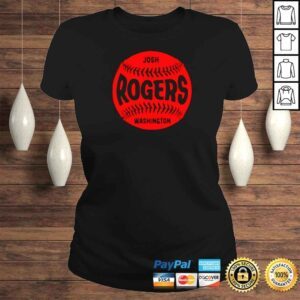 ClassicLadies josh Rogers Washington baseball vintage shirt