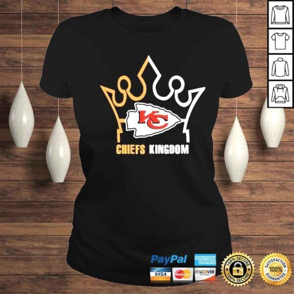 kansas city Chiefs Kingdom crown shirt - Image 3