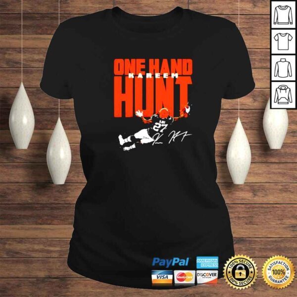 kareem Hunt One Hand Hunt rugby signature shirt - Image 3