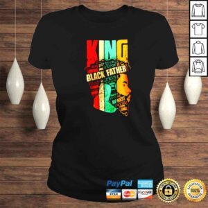 ClassicLadies king black father shirt