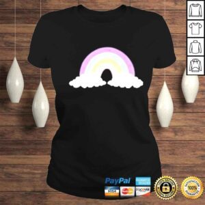 ClassicLadies living fully rainbow shirt