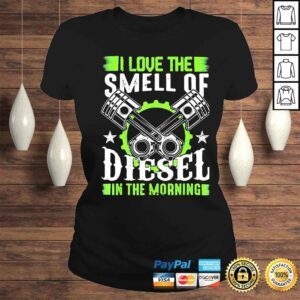 ClassicLadies love the smell muscle car truck driver gears mechanic shirt