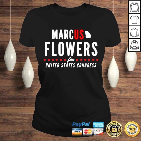 marcus Flowers For United States Congress Tshirt - Image 3