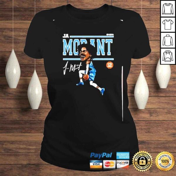 memphis grizzlies ja morant cartoon shirt - Image 3