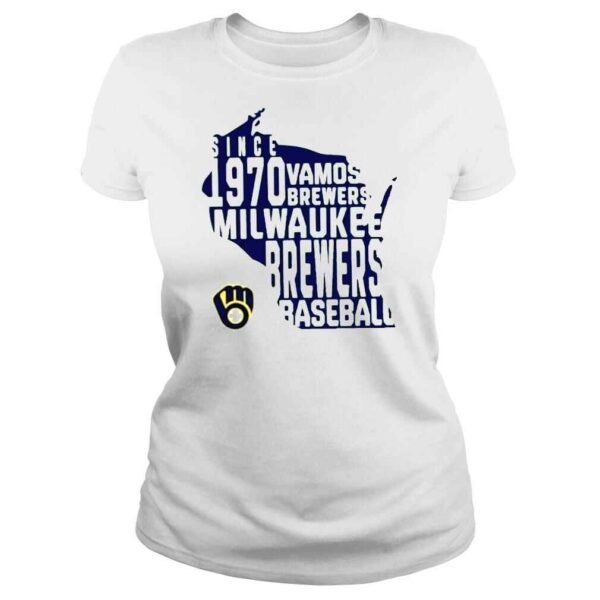 milwaukee brewers white hometown hot shot shirt - Image 3