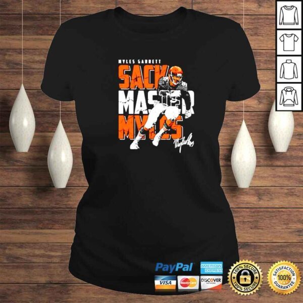 myles Garrett Sack Master Myles rugby signature shirt - Image 3