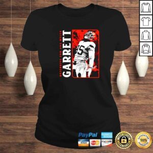 ClassicLadies myles Garrett Vertical rugby signature shirt