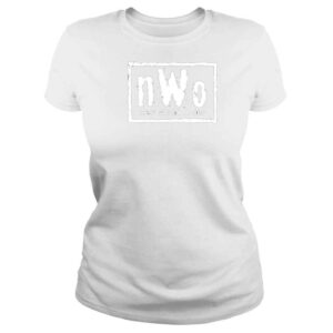 ClassicLadies nWo new world order white logo shirt