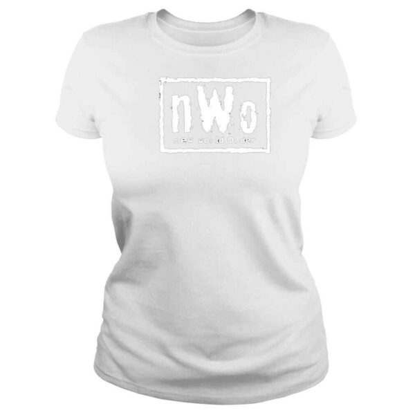 nWo new world order white logo shirt - Image 3