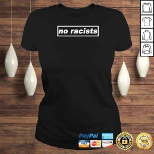 ClassicLadies official no racists logo classic shirt