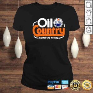 ClassicLadies oil country capital city hockey shirt