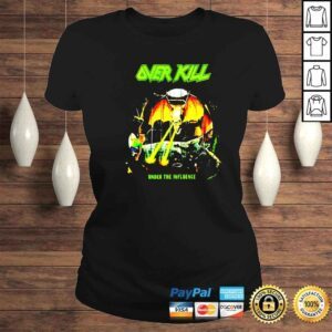 ClassicLadies overkill band metal popular Genres Thrash metal shirt