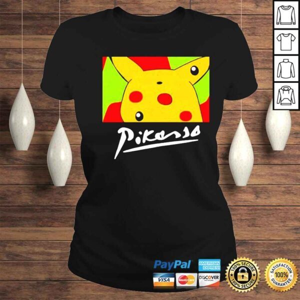 pokemon Pikachu Pikasso shirt - Image 3