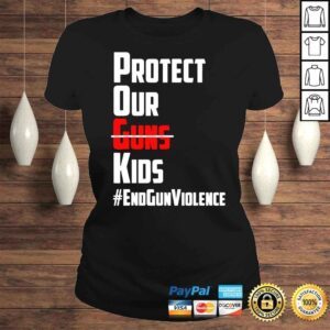 ClassicLadies protect our gun kid not gun Tee Shirt