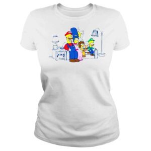 ClassicLadies simpsons the plumbers shirt