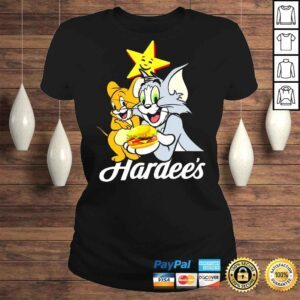 ClassicLadies tom and jerry hardees logo shirt 1