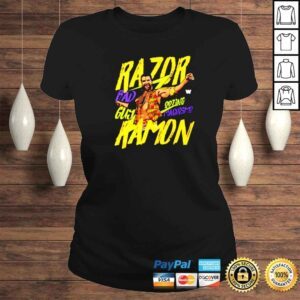 ClassicLadies wWE Razor Ramon bad guy machismo colorful shirt