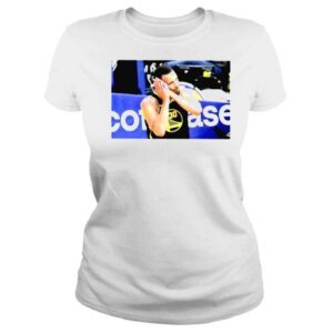 ClassicLadies warriors Stephen Curry goal celebration shirt