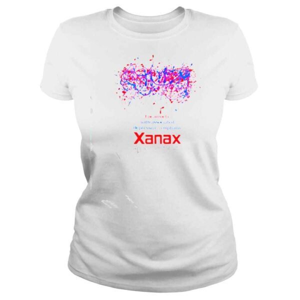 xanax Alprazolam Tablet shirt - Image 3